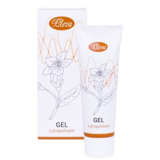 Pleva natürlicher Gel mit Propolis - 50g