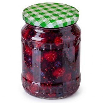 Twist Off 82er TO Deckel - Grün kariert