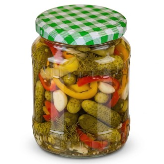 Twist Off 82er TO Deckel - Grün kariert