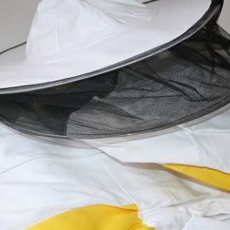 Imkerjacke mit Imkerhut und Reißverschluss - 48-68