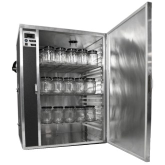 Dekristallisationskammer für 2×45-kg-Behälter oder bis zu 100 Gläser – 225 l