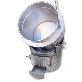 Dampfkocher für das Einschmelzen von Waben – Komplett aus Edelstahl