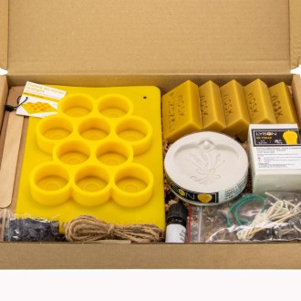 Kreativ-Set zur Kerzenherstellung – Lavendel