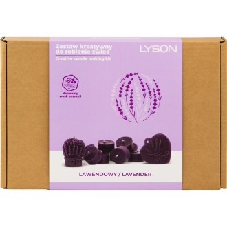 Kreativ-Set zur Kerzenherstellung – Lavendel