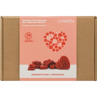 Kreativset zur Herstellung von Bienenwachskerzen – Romantisch