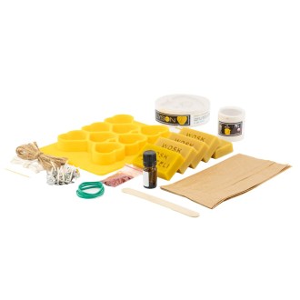 Kreativset zur Herstellung von Bienenwachskerzen – Romantisch