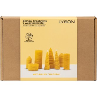 Kreativ-Set aus Mittelwänden – natur