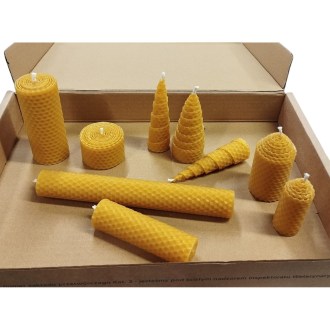 Kreativ-Set aus Mittelwänden – natur