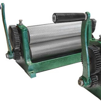 Handpresse für Trennwände - graviert