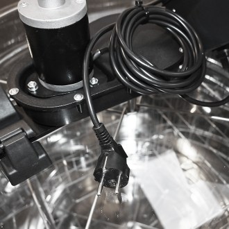 LYSON Basic 4-Waben-Diagonalschleuder, elektrisch 230V, Fi60 cm - ohne durchgehende Mittelachse