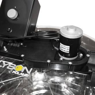 LYSON Basic 4-Waben-Diagonalschleuder, elektrisch 230V, Fi60 cm - ohne durchgehende Mittelachse