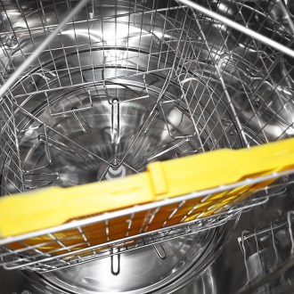 LYSON Basic 4-Waben-Diagonalschleuder, elektrisch 230V, Fi60 cm - ohne durchgehende Mittelachse