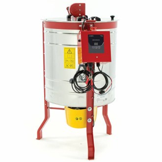 5-Waben Diagonalschleuder DNM/Zander/Langstroth manuell-elektrisch 12V/230V Ø60mm – Lyson CLASSIC