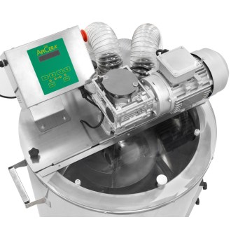 Doppelwandiges Mischgerät ApiCera® mit Heizung und Trockner – 185 kg