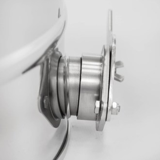 Abgieß- und Spülbehälter mit Mantelheizung 50 l 230 V konischer Boden - PREMIUM