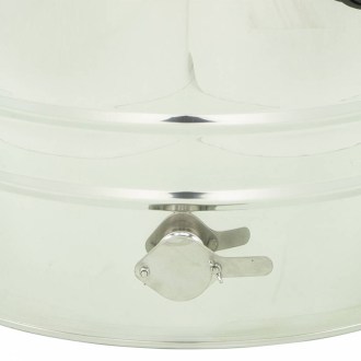 Abfüllbehälter mit Heizmantel 200L mit 2 'Edelstahlventil