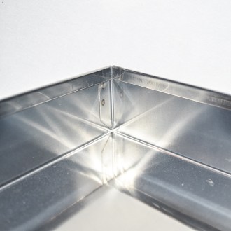 Edelstahldeckel 530x530x70