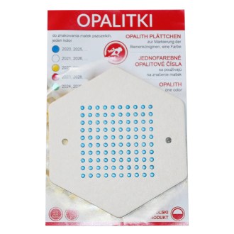 Opalith Zeichenplättchen 1-100 verschiedene Farben
