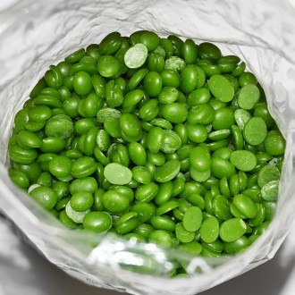Bienenwachs – grüne Pellets – 500 g