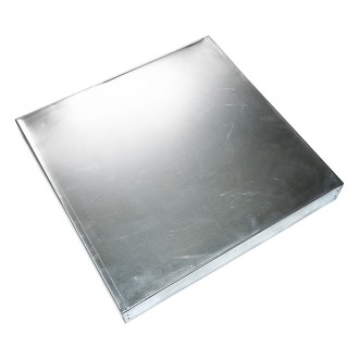 Zinndeckel 510x510x50