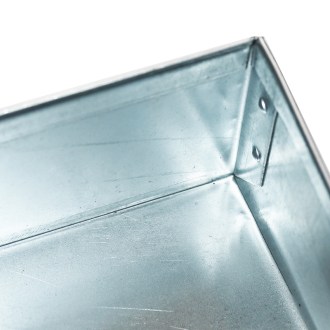 Zinndeckel 510x510x50