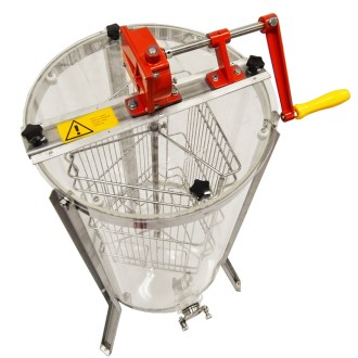 Honigschleuder Mellarius ProLine 3 Waben Transparente Dia 40