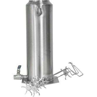 Set Halterungen (3 Stk.) mit Behälter zur Kerzenherstellung