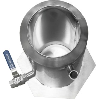 Set Halterungen (3 Stk.) mit Behälter zur Kerzenherstellung