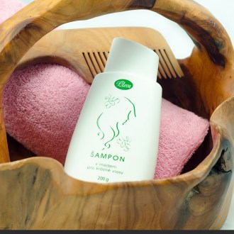 Pleva Schampoo mit Honig für schönes Haar - 200 g