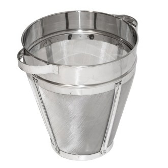 Konisches Sieb ohne Aussparung für 25 kg Gebinde