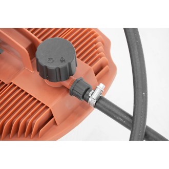 Ruční kotoučový odvíčkovač na rámky z nerezu s vyvíječem 39 × 24 cm