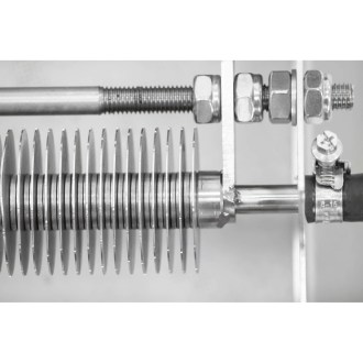 Ruční kotoučový odvíčkovač na rámky z nerezu s vyvíječem 39 × 24 cm