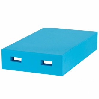 6 Rähmchen Ablegerbeute mit Falzen für Dadant Blatt