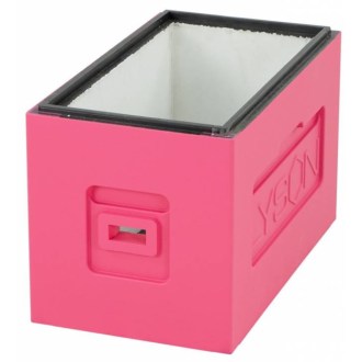 6 Rähmchen Ablegerbeute mit Falzen für Dadant Blatt