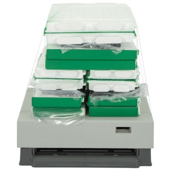 UL Dadant Blatt OPTIMA, lackiert (GRÜN), ausgelegt 10 R