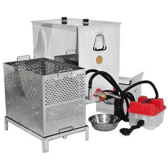 Mellarius Wachsschmelzer mit Dampfmeister 62 x 42 cm 