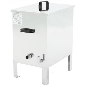 LYSON Dampfwachsschmelzer, klein inkl. Gasbrenner