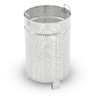 LYSON Dampfwachsschmelzer aus Edelstahl 70 L- rund mit Dampfgerät