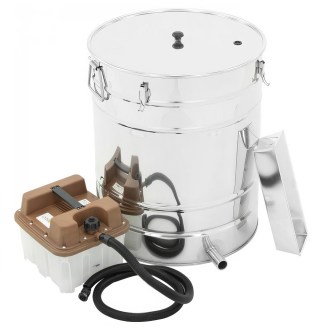 LYSON Wachsschmelzer auf Basis eines Settlers 100l - Eco-Version, mit Dampfgarer 