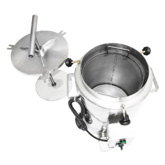 Wachskessel mit Presse 35l - elektrisch 230 V