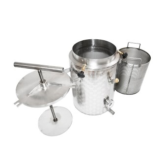 Wachskessel mit Presse 35l