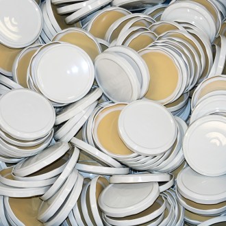 Twist-Off-Deckel für Glas TO 82 - RBS - weiß