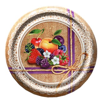 Twist-Off-Deckel für Glas TO 82 - RTS - Fruit 4 - 700 Stk. - ganze Karton