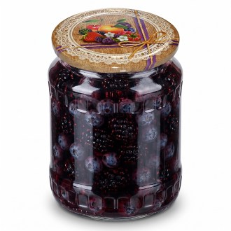 Twist-Off-Deckel für Glas TO 82 - RTS - Fruit 4 - 700 Stk. - ganze Karton