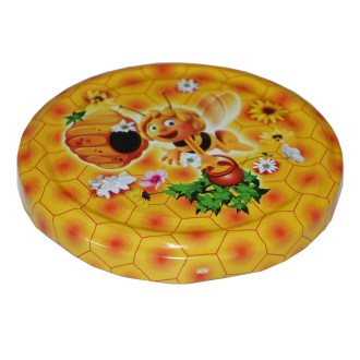 Twist Off 82er TO Deckel - Maya-Bienen-Muster