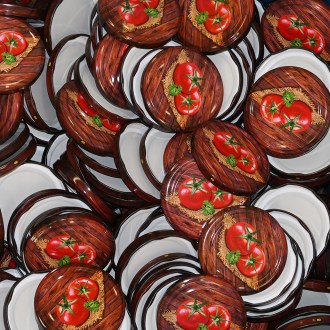 Twist-off-Deckel für Glas TO 82 - RTS - Tomaten - 700 Stk. - ganze Karton
