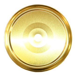 Twist-Off-Deckel für Glas TO 82 - RBS - gold