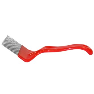 Entdeckelungsgabel gerade 18 Nadeln, plast. handhaben.