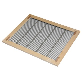 Absperrgitter Zander bzw. Deutschnormal im Rähmchen 420 x 520 mm
