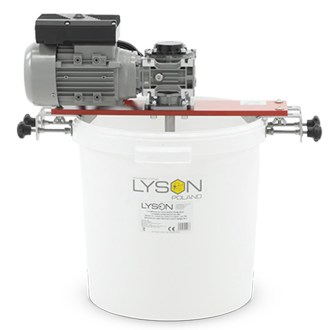 Honigrührgerät 230V zum Aufsetzen auf Kunststoffeimer ca. 33 L